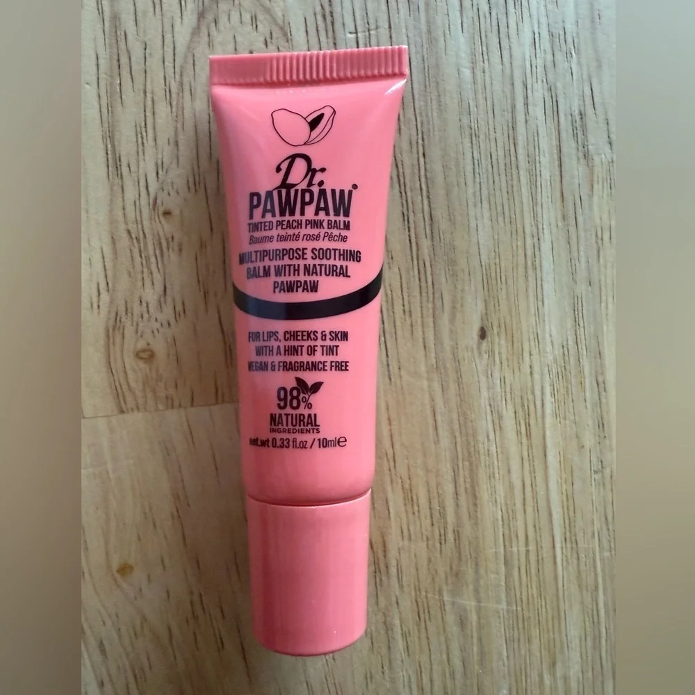 💙 4/$20 DR. PAW PAW Tinted Lip Balm in Peach Pink